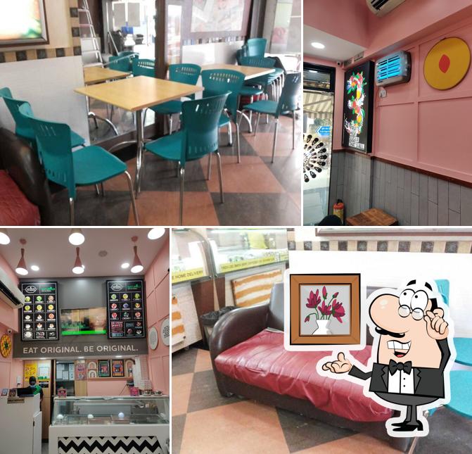 The interior of Naturals Ice Cream
