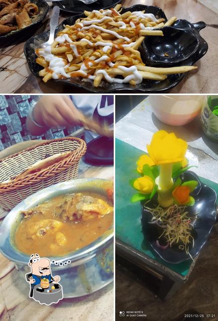 Food at Punjabi Dhaba