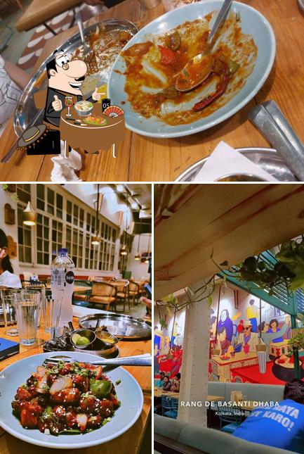 Meals at Rang De Basanti Dhaba- New Market