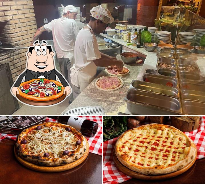 Consiga diversos estilos de pizza