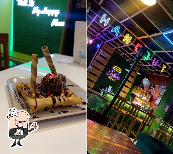 Check out how Hangout garden cafe & restro looks inside
