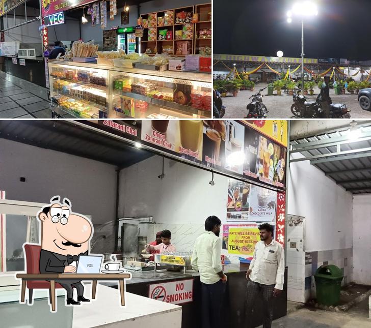 The picture of interior and exterior at Highway Kadak Chai