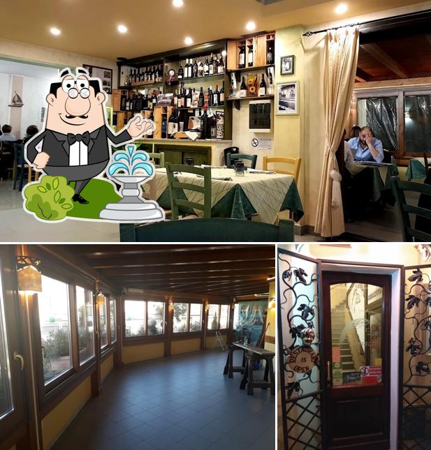 Tra le varie cose da Ristorante La Terrazza si possono trovare la esterno e interni