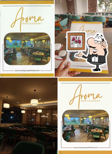 The interior of O'NEST Aroma