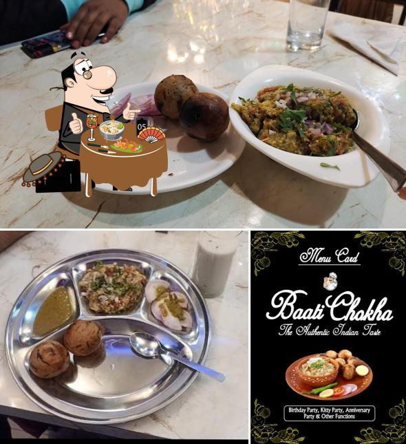 Food at Baati-Chokha