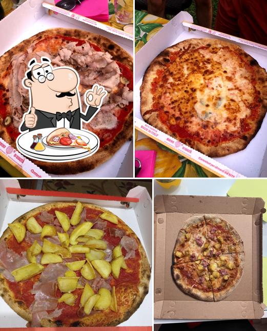 Prenditi tra le molte varianti di pizza