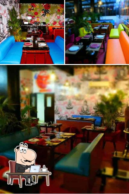 The interior of Bonsai