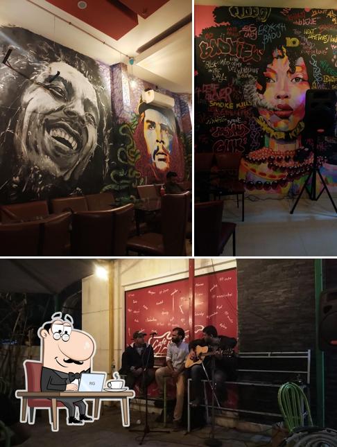Check out how Cafe Unplugged looks inside