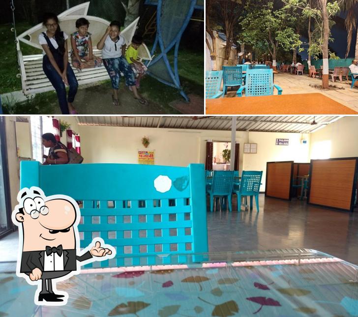 The interior of Hotel Swarajya Family & Bar