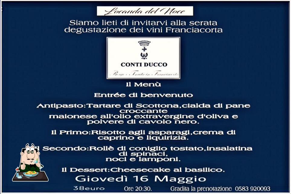 Cibo al Ristorante Locanda del Noce