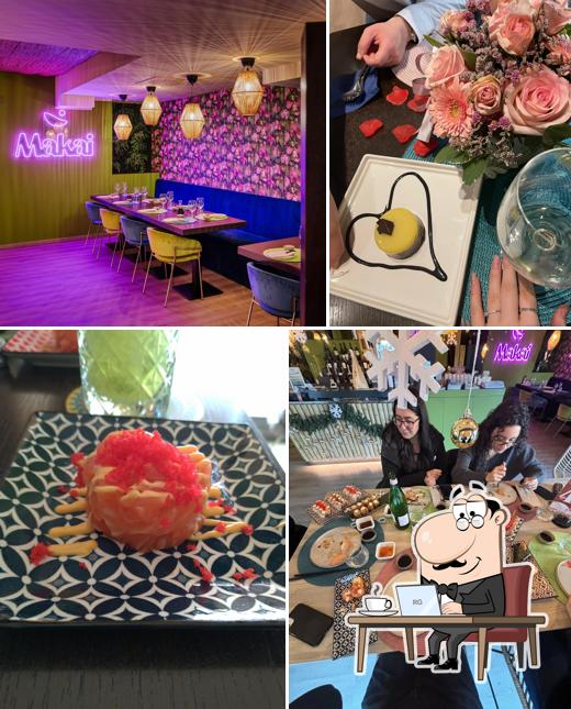 Dai un'occhiata agli interni di Makai Uramakeria & Sushi