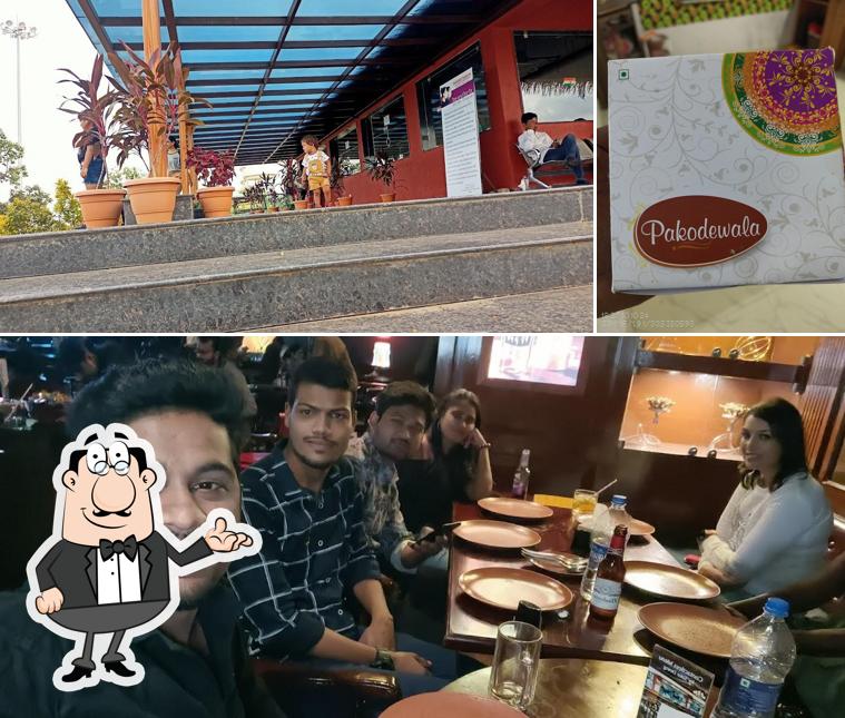 Check out the photo depicting interior and exterior at Pakodewala
