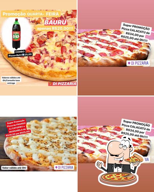 Peça pizza no Di Lanches