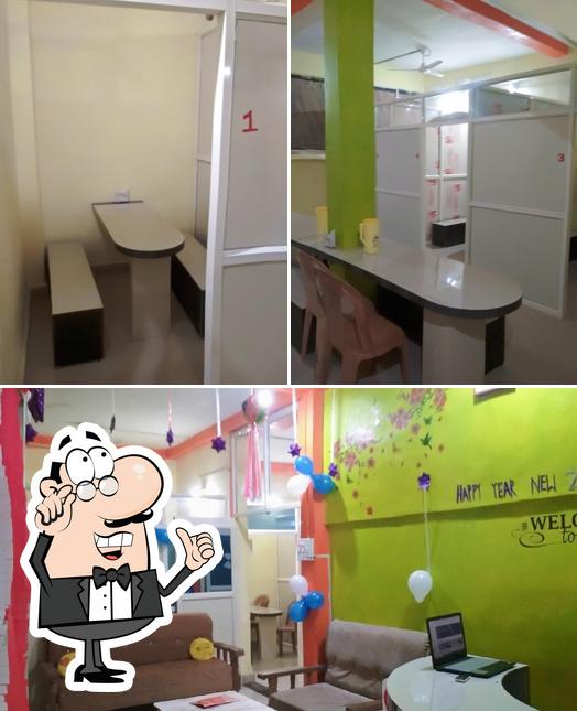 The interior of Ayushman Restaurant & Ayushman Organisation