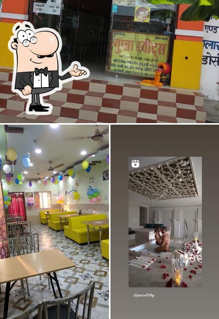 The interior of Gupta sweets and restaurant