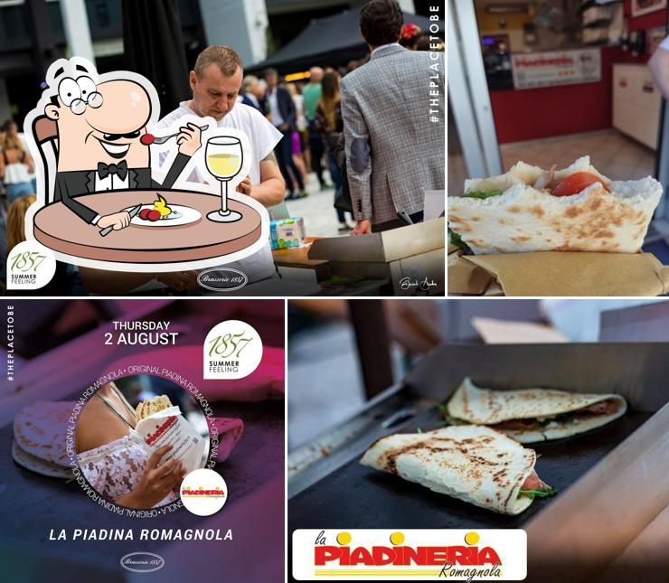 Cibo al La Piada di Stefano