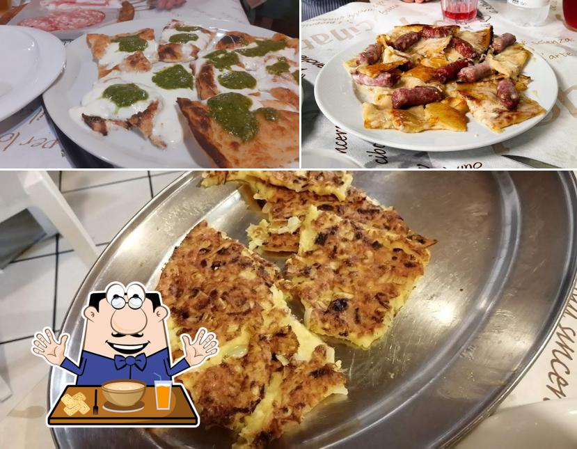 Cibo al Osteria La Farinata