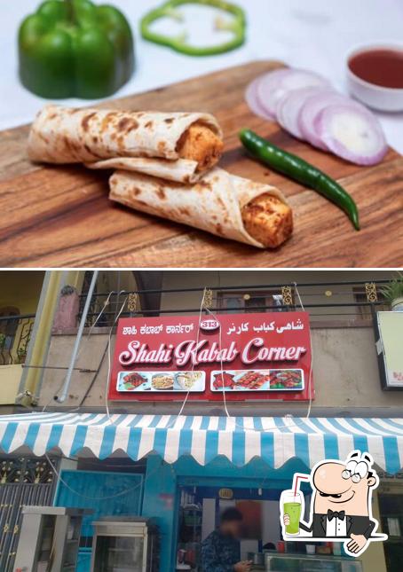 Enjoy a drink at Shahi Kebeb Corner