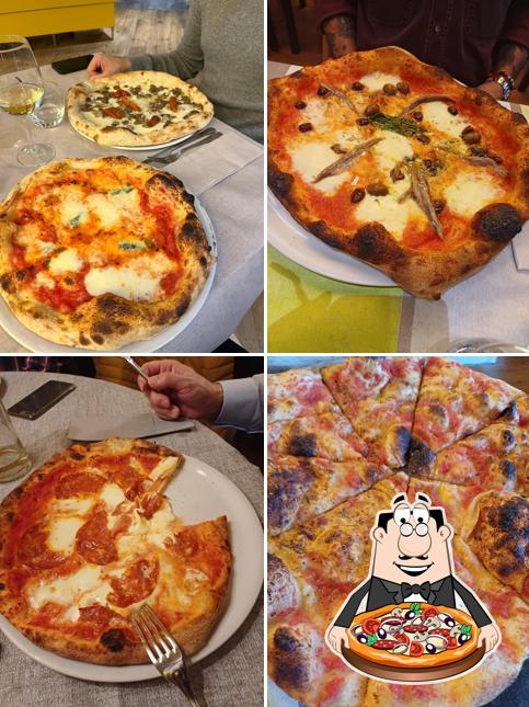 Ordina tra le svariate varianti di pizza