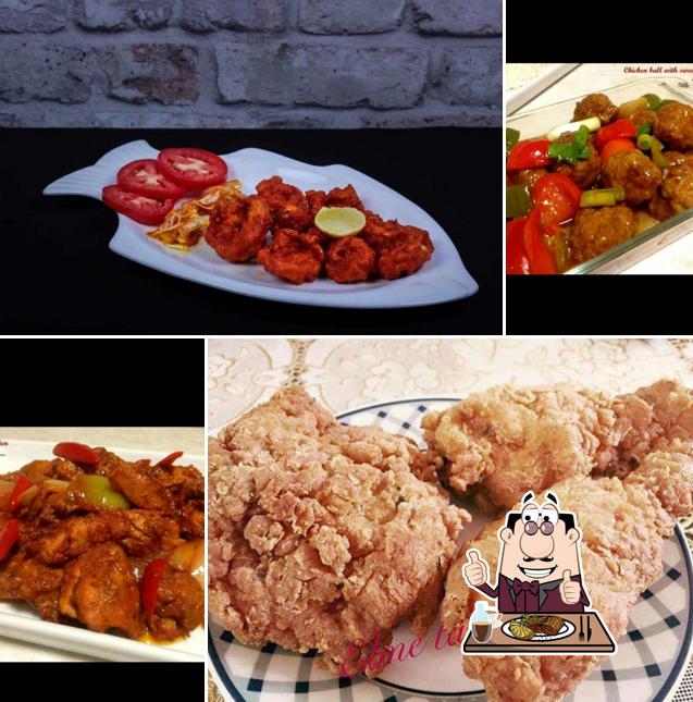 Order meat dishes at Sahara