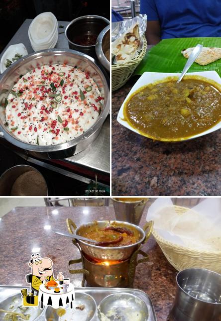 Meals at Sri Ramanas Restaurant