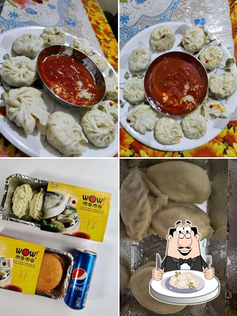 Dumplings at Wow! Momo