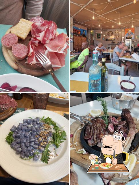 Cibo al Osteria dal povero Lele