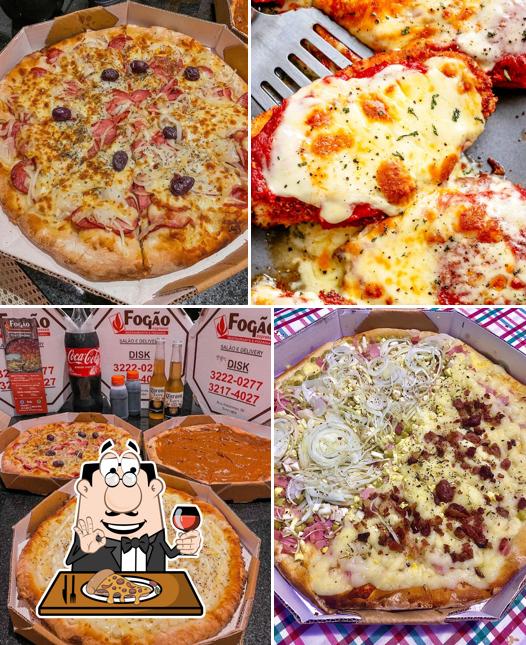 No Fogão Expresso, você pode conseguir pizza