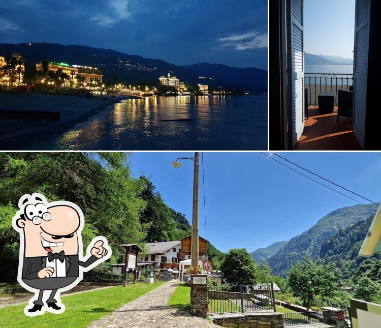L'area esterna è una caratteristica importante di Hotel Ristorante Romagna