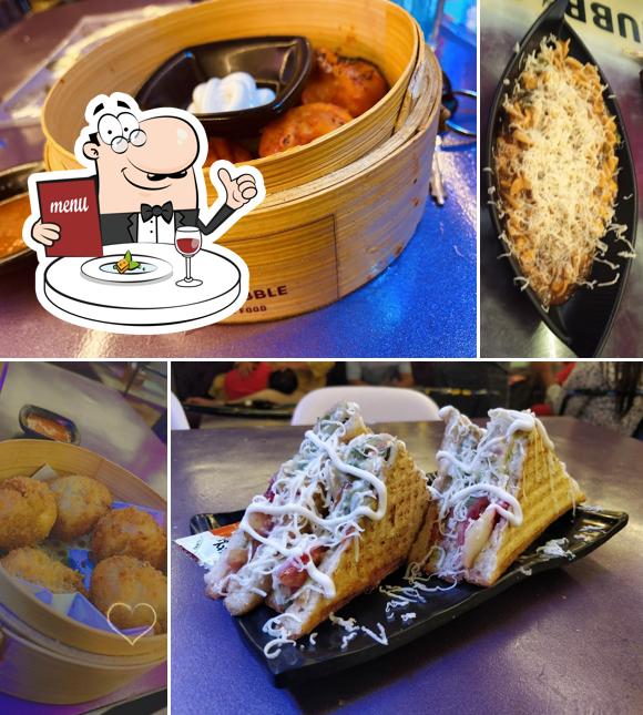 Food at Hubble Bubble Café