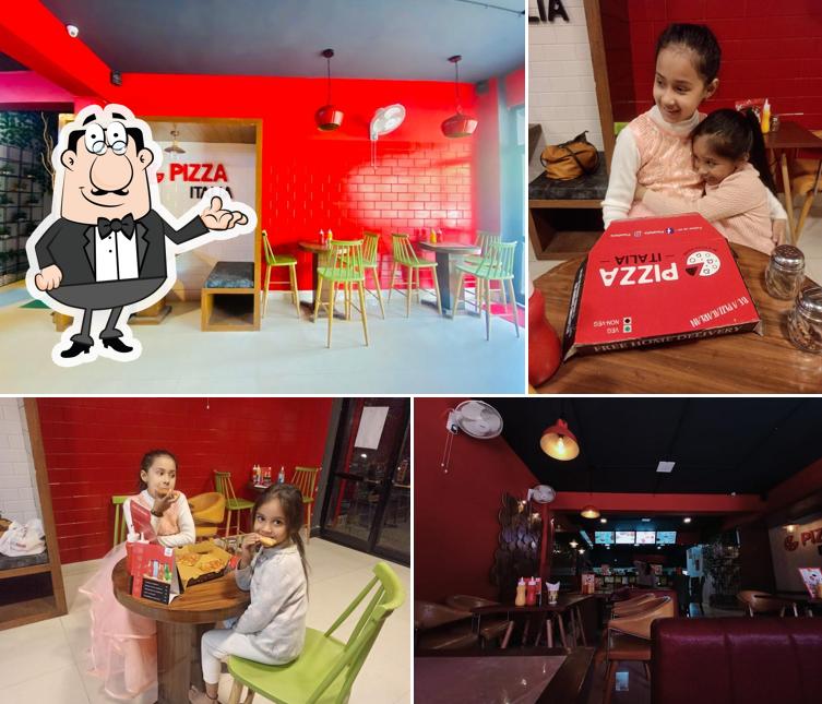 Check out how PIZZA ITALIA looks inside