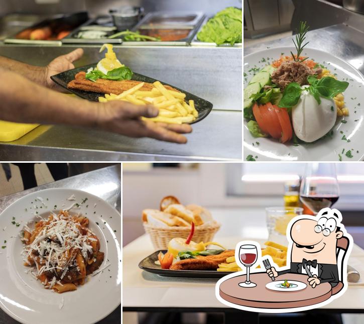 Cibo al Snack Bar Viale