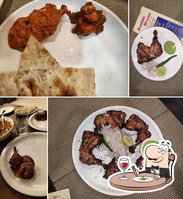 Food at Arsalan Biryani