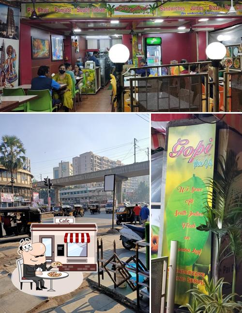 The exterior of Gopi Veg Treat