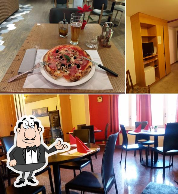 Gli interni di Hôtel Pas de Cheville