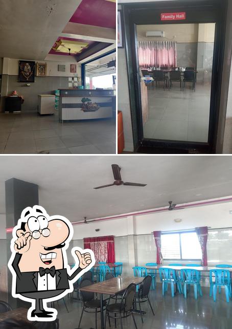 The interior of Hotel Sai Jatra