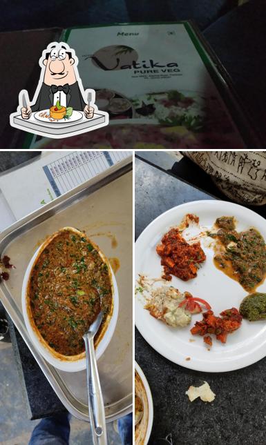 Food at Hotel Vatika (pure veg)