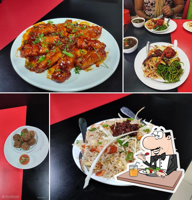 Food at Inn town Chinese restaurant