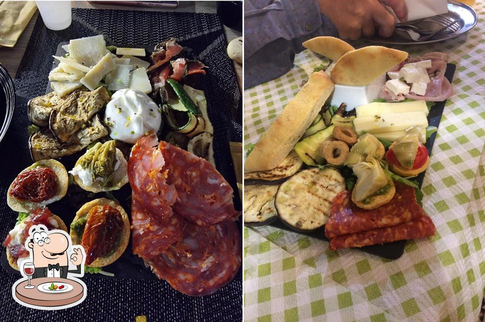Piatto di formaggi al LA PUCCIA DI BETTY
