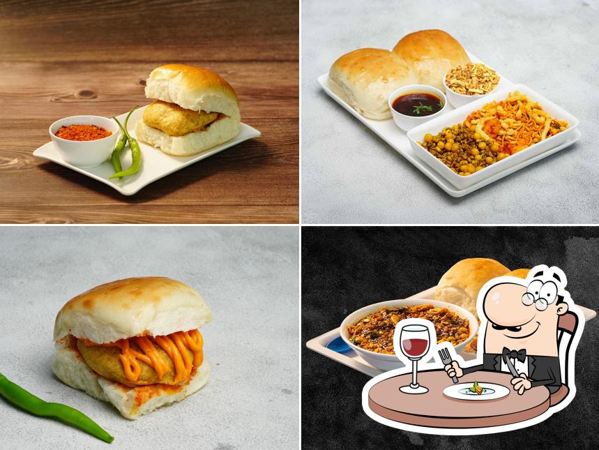 Food at MMV Mumbaiya Misal and Vadapav Vesu
