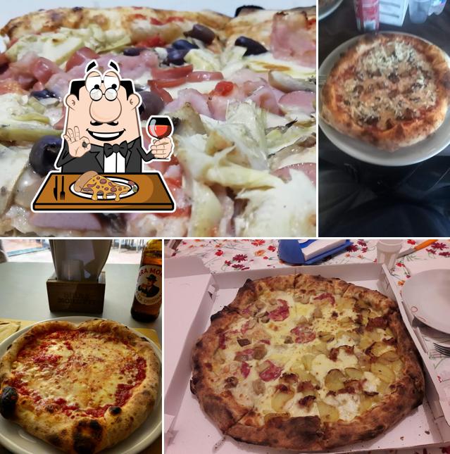 Ordina tra le molte varianti di pizza