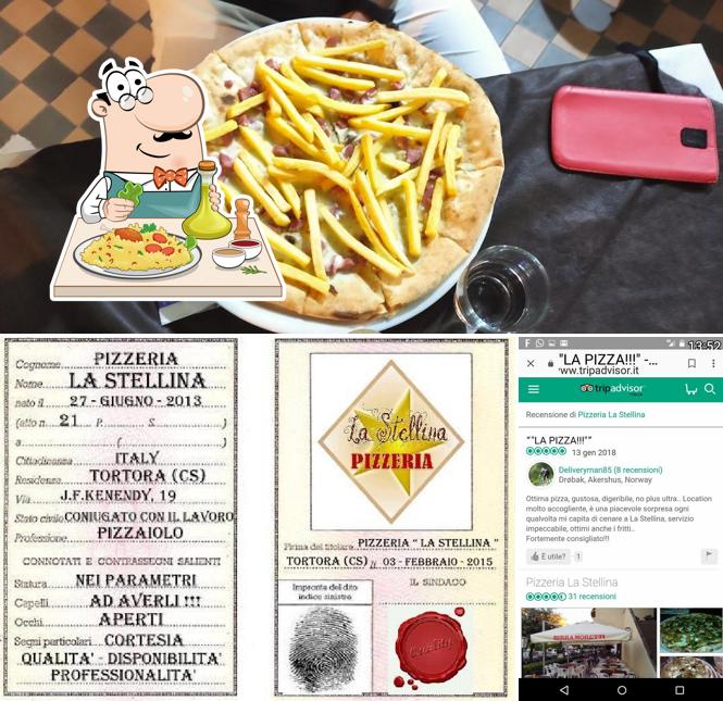 Cibo al Pizzeria La Stellina