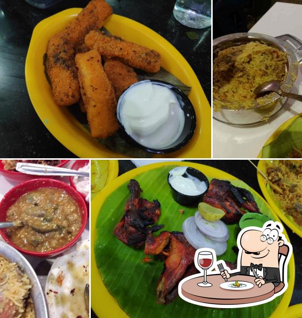 Meals at Yaa Mohaideen Biriyani