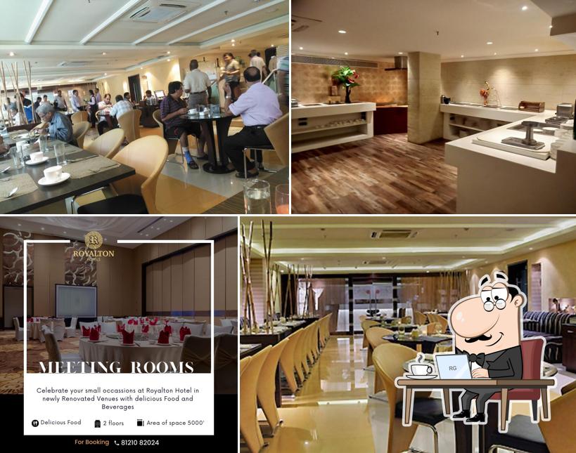 The interior of Abids Bistro