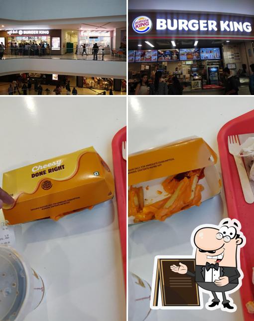 The exterior of Burger King