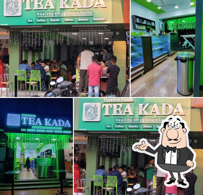 The interior of Tea Kada