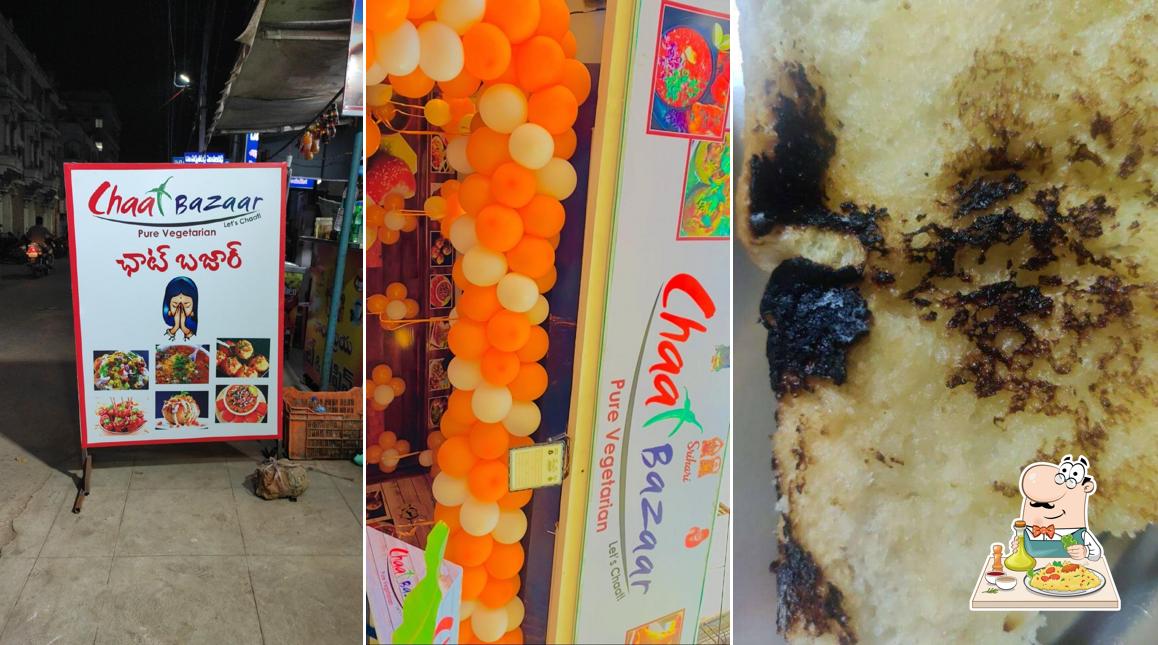 Food at Chaat bazaar