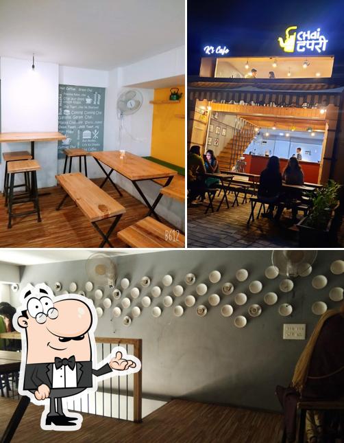 The interior of Chai Tapri