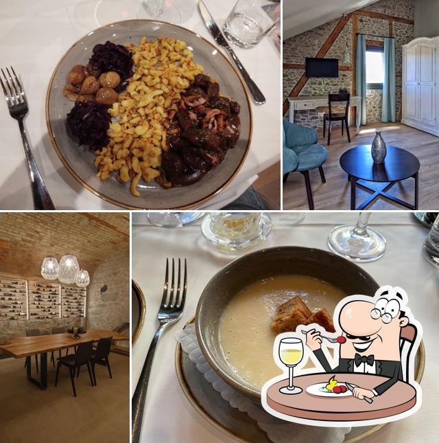 Cibo al Gasthof Steinhof