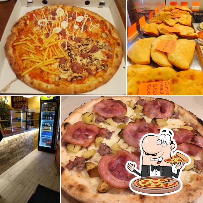 A Giro Pizza, puoi ordinare una bella pizza